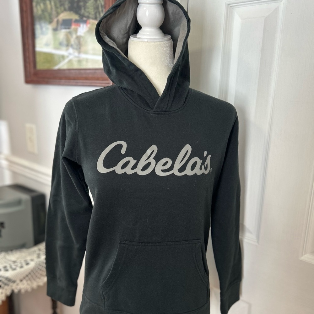 Cabela’s Hoodie jacket child size xl black